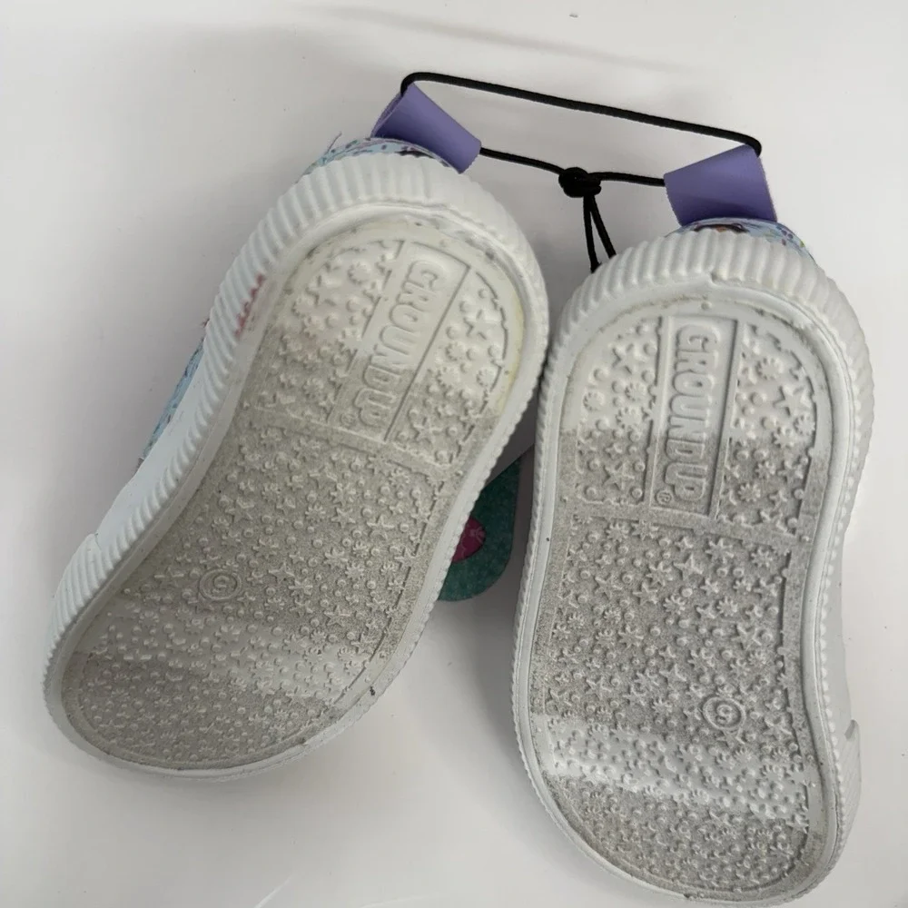 Girls Toddler Size 5 Gabbys Dollhouse Tennis Shoes NWT Sparkling Pink And White